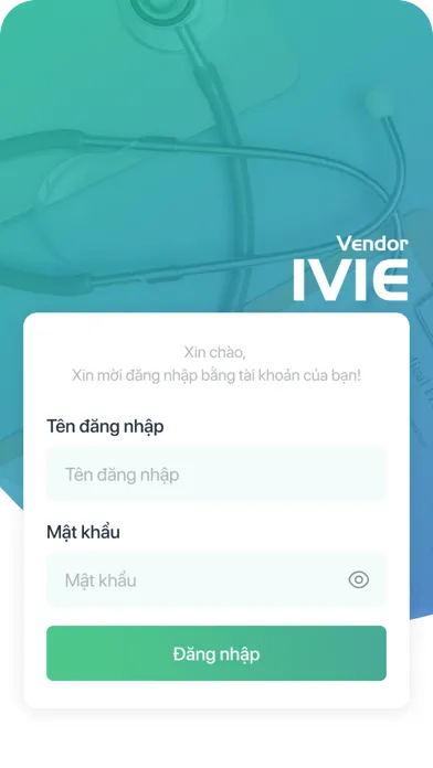 IVIE Vendor Ekran Görüntüleri