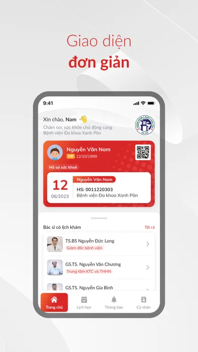 Phòng khám A - BV Xanh Pôn应用截图