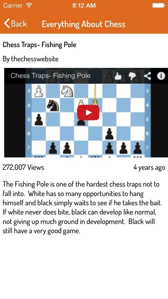 A to Z of Chess - Ultimate Videos for Chess Basics, Traps, Strategies and Tactics Screenshots