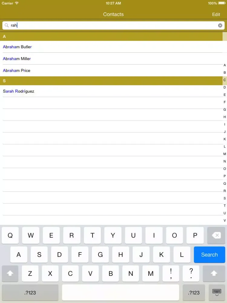 Zrzuty ekranu Contact Spring Cleaner - Delete/Restore contacts and Manage your contacts efficiently iPad 
