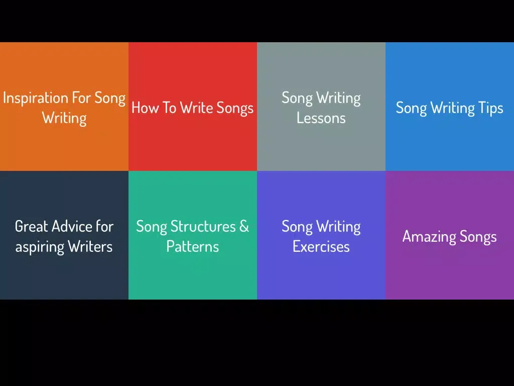 Song Writer - How To Write Song iPad  Screenshots