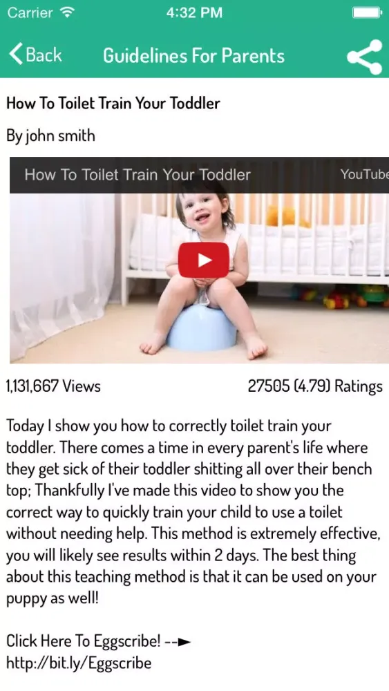 Potty Training Guide For Kids Ekran Görüntüleri