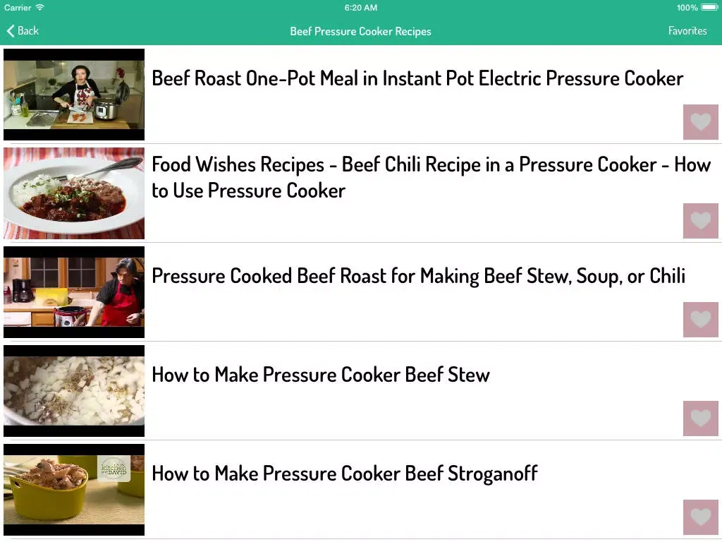 Pressure Cooker Recipes!! iPad  Ekran Görüntüleri
