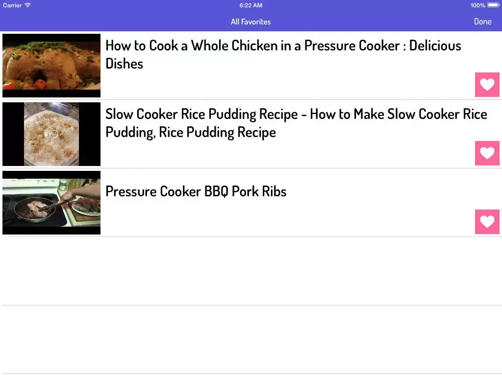 Pressure Cooker Recipes!! iPad  Ekran Görüntüleri