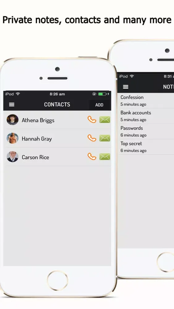 Private Fake Calculator - Hide your Files, Photo/Video, Browser, Notes, Contacts Screenshots