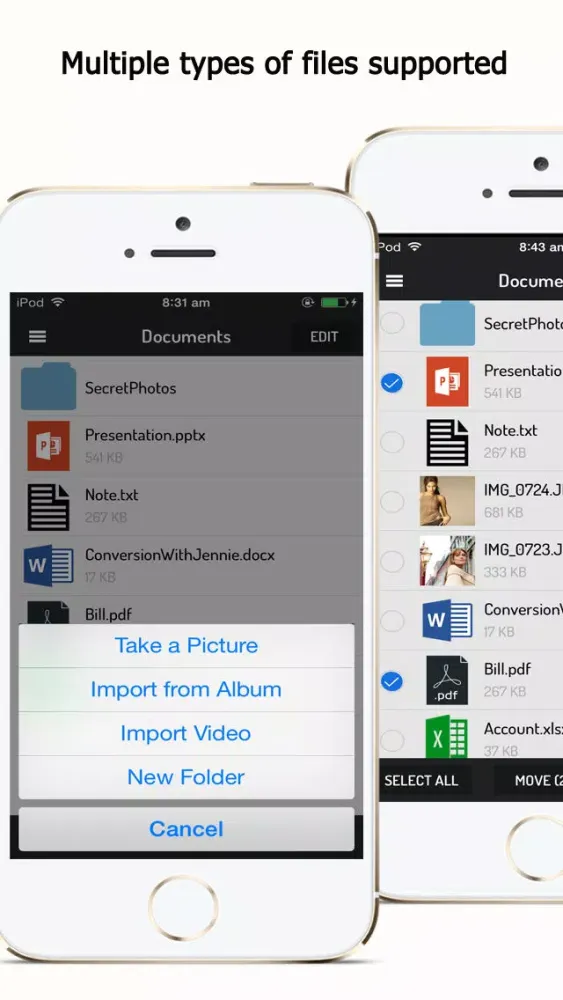 Private Fake Calculator - Hide your Files, Photo/Video, Browser, Notes, Contacts Screenshots
