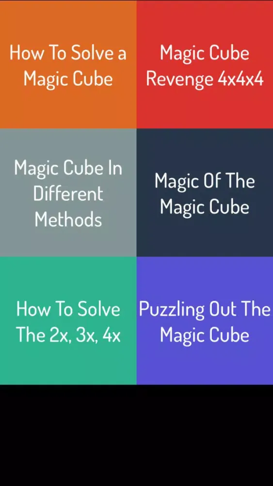 Magic Cube Guide - How To Solve Magic Cube Screenshots