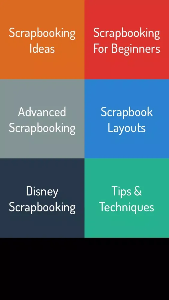 The Ultimate Scrapbooking Guide - How To Make Scrapbook With Paper, Stickers, Cricut Craft and more应用截图
