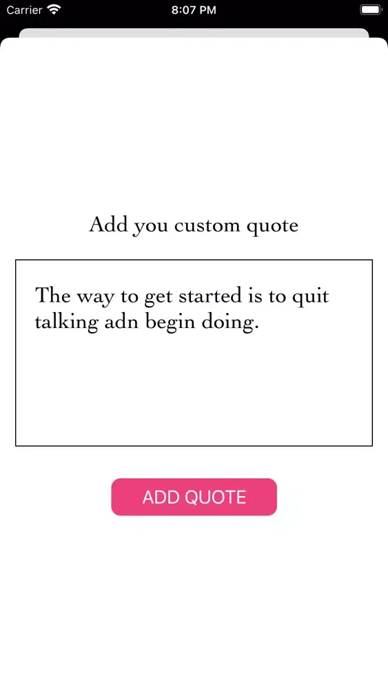 Capturas de pantalla de Thought Widget -Custom Designs