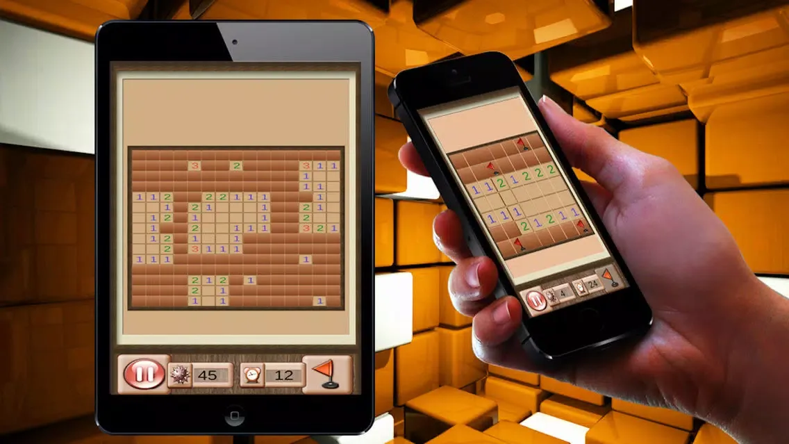 Mines - Minesweeper classic 6 for Brain Training 2015 Screenshots