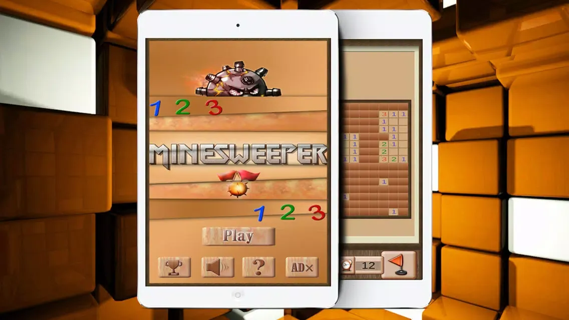 Mines - Minesweeper classic 6 for Brain Training 2015 Screenshots