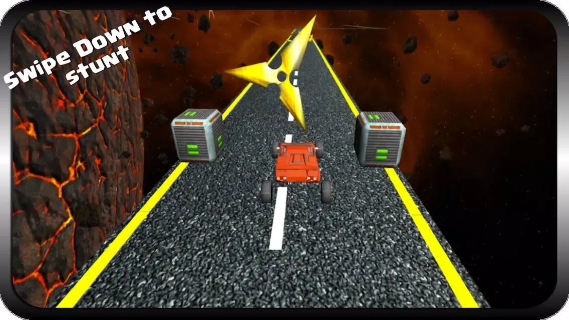 Ảnh chụp màn hình của Space Run : Asphalt Super car Runner game 2014