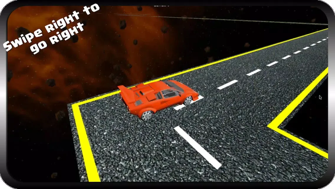 Ảnh chụp màn hình của Space Run : Asphalt Super car Runner game 2014
