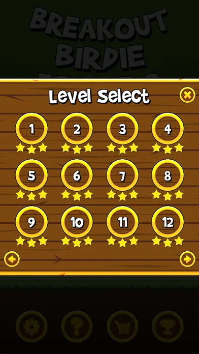 Capturas de tela do Breakout Birdie Escape 2