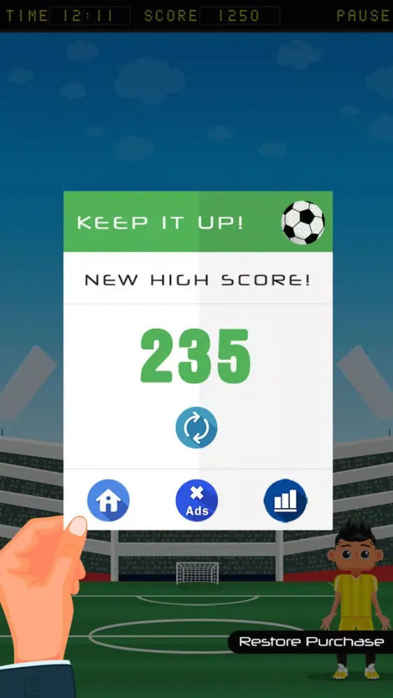 Screenshot di 12th Player - Soccer Bounce