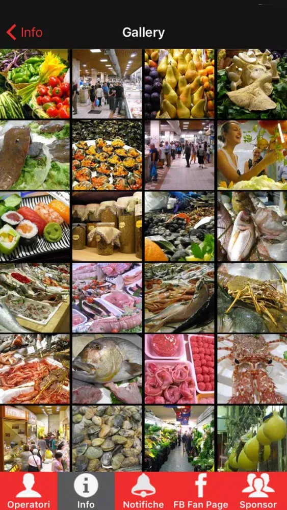 Mercato San Benedetto Cagliari スクリーンショット