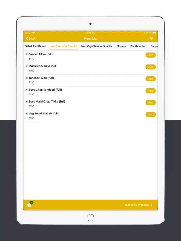 Capturas de pantalla de Digital Foodyz iPad 