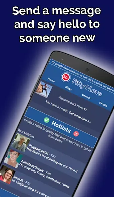 Capturas de pantalla de 50 Plus Love:The UK Dating App
