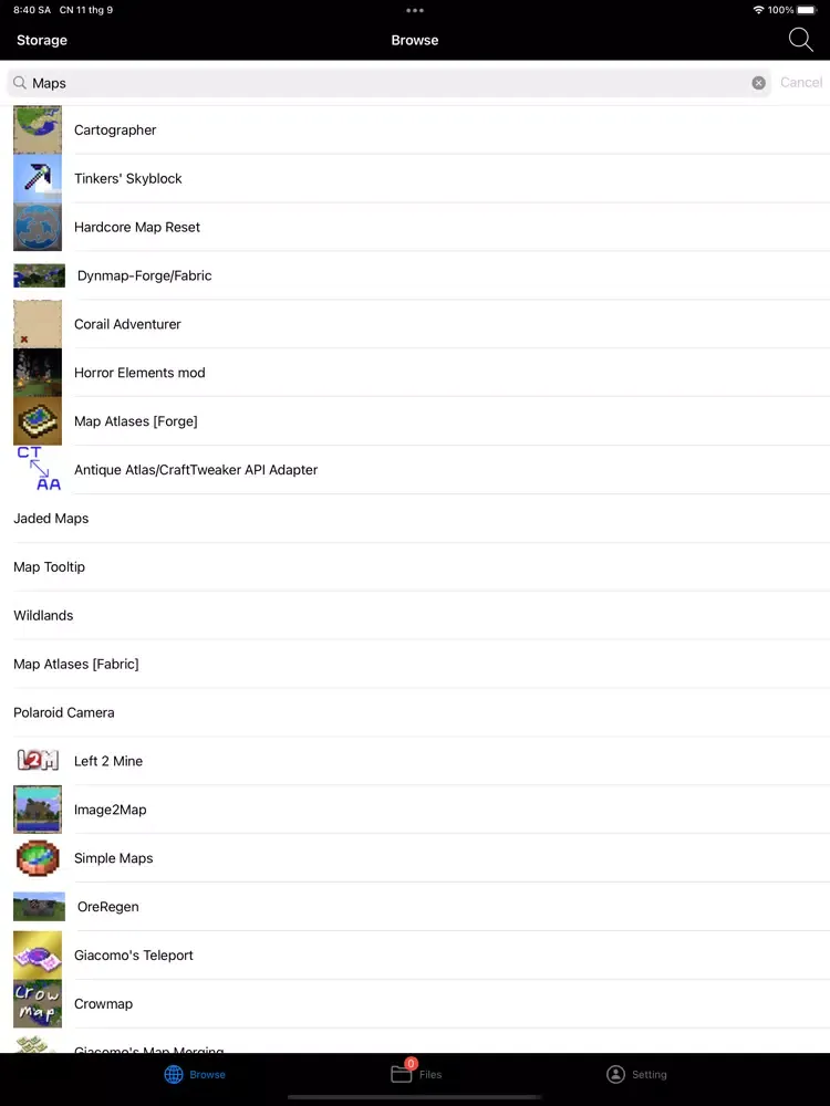 تصاویر SkyBlock OneBlock Mods PE iPad 