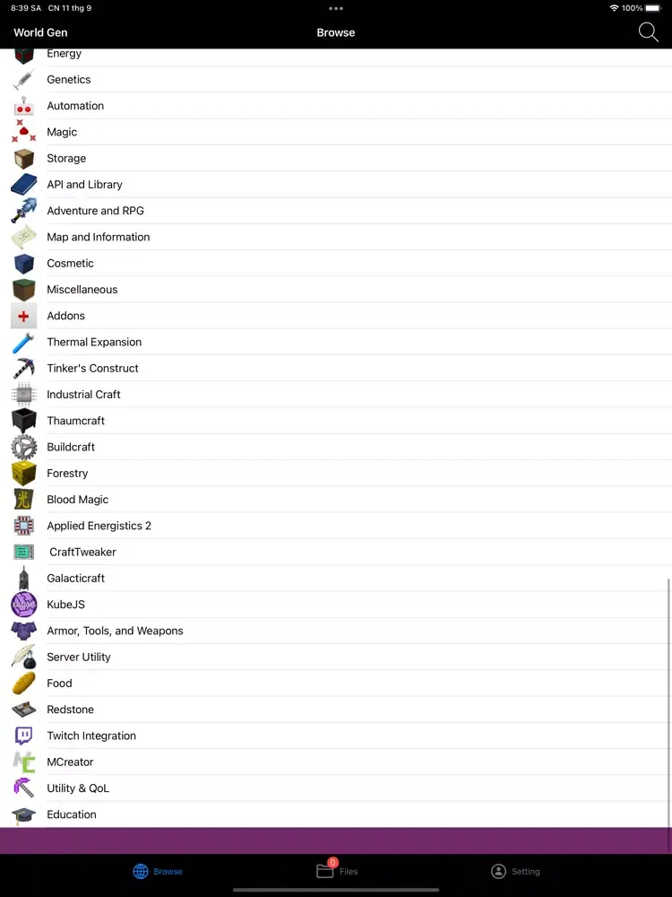 تصاویر SkyBlock OneBlock Mods PE iPad 