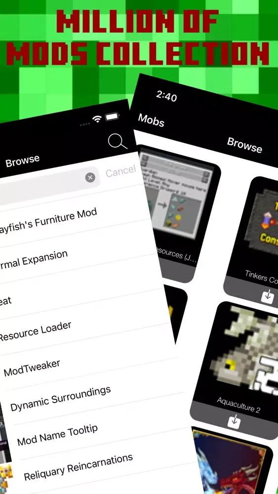 تصاویر SkyBlock OneBlock Mods PE