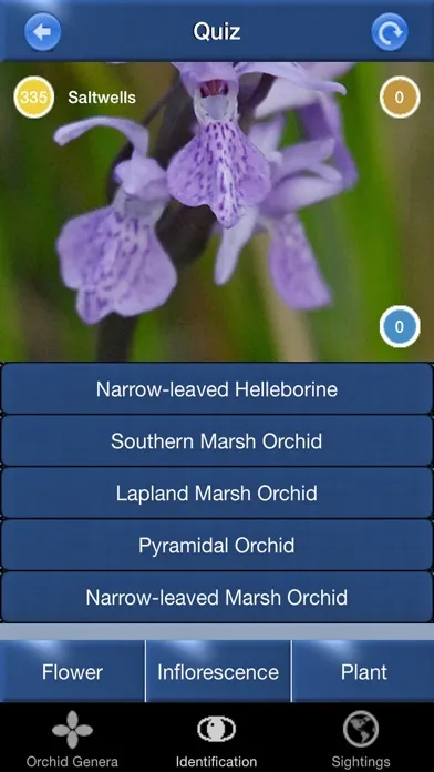 Capturas de pantalla de Orchid Id - British Orchids
