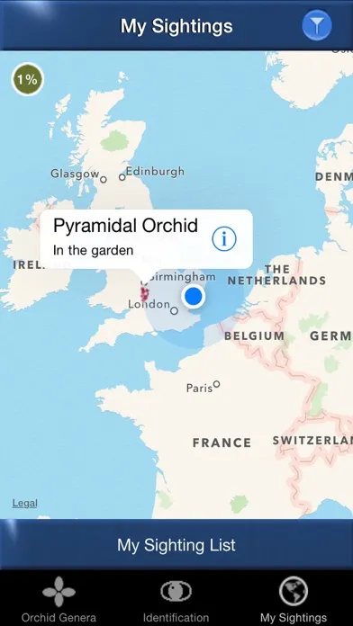 Capturas de pantalla de Orchid Id - British Orchids