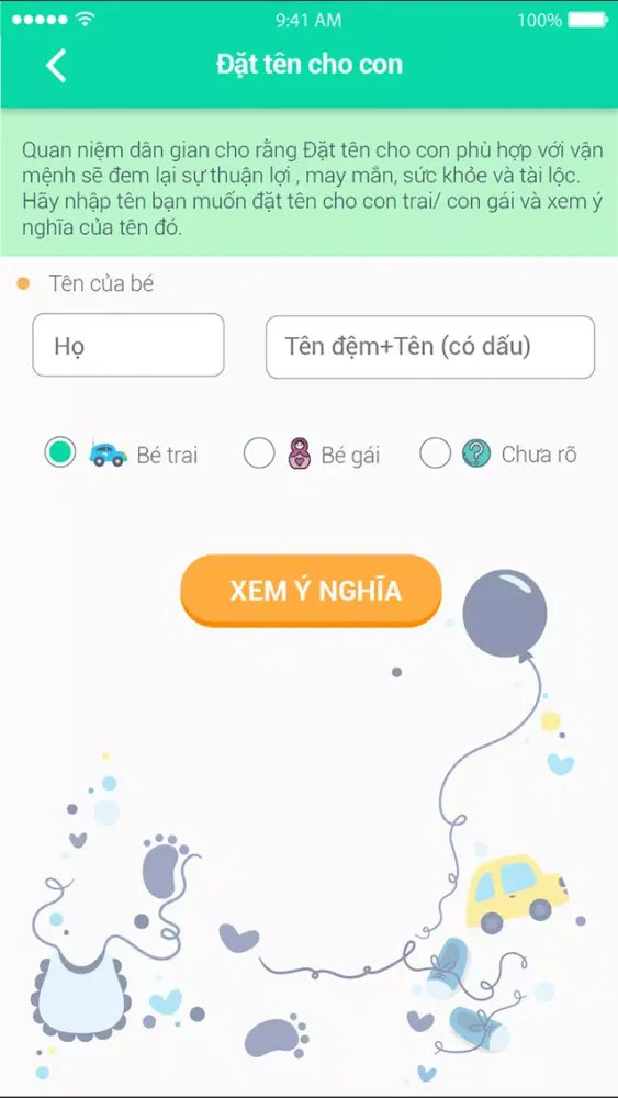 Captures d'écran de Bà mẹ trẻ em