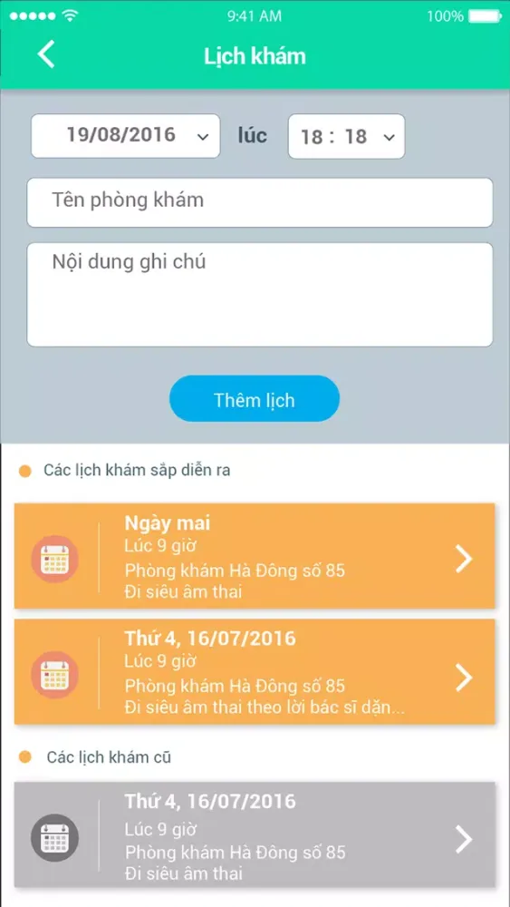 Captures d'écran de Bà mẹ trẻ em