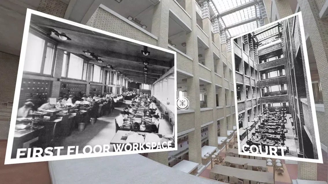 Tangkapan layar Larkin Building VR