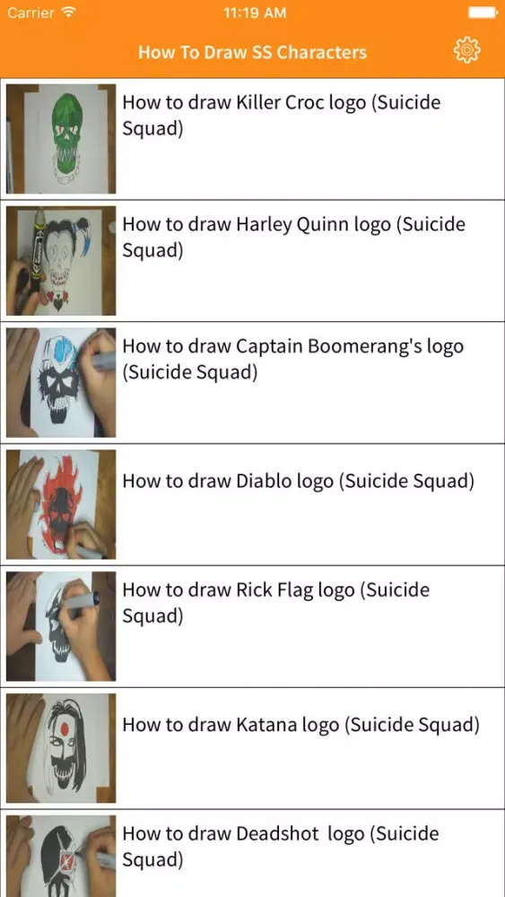 How To Draw - Learn to draw suicide squad edition characters and practice drawing in app স্ক্রিনশট