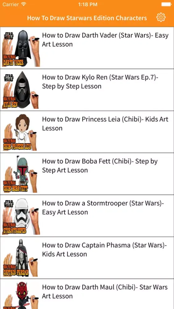 How To Draw - Learn to draw pictures for star wars edition and practice drawing in app应用截图