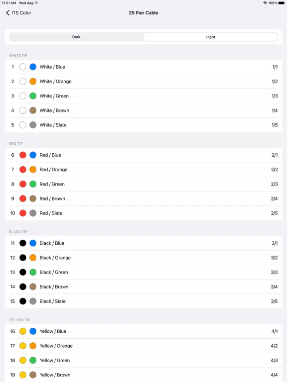 ITS Color iPad  Screenshots