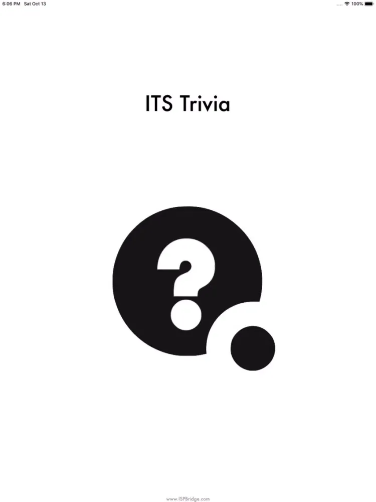 ภาพหน้าจอของ ITS Trivia Lite iPad 