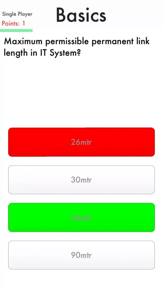 ภาพหน้าจอของ ITS Trivia Lite