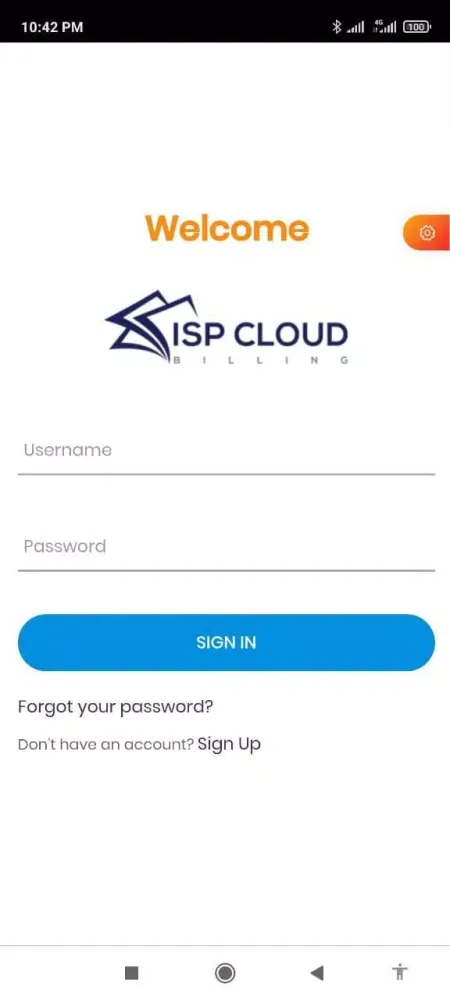 Ảnh chụp màn hình của ISP Cloud Billing Software