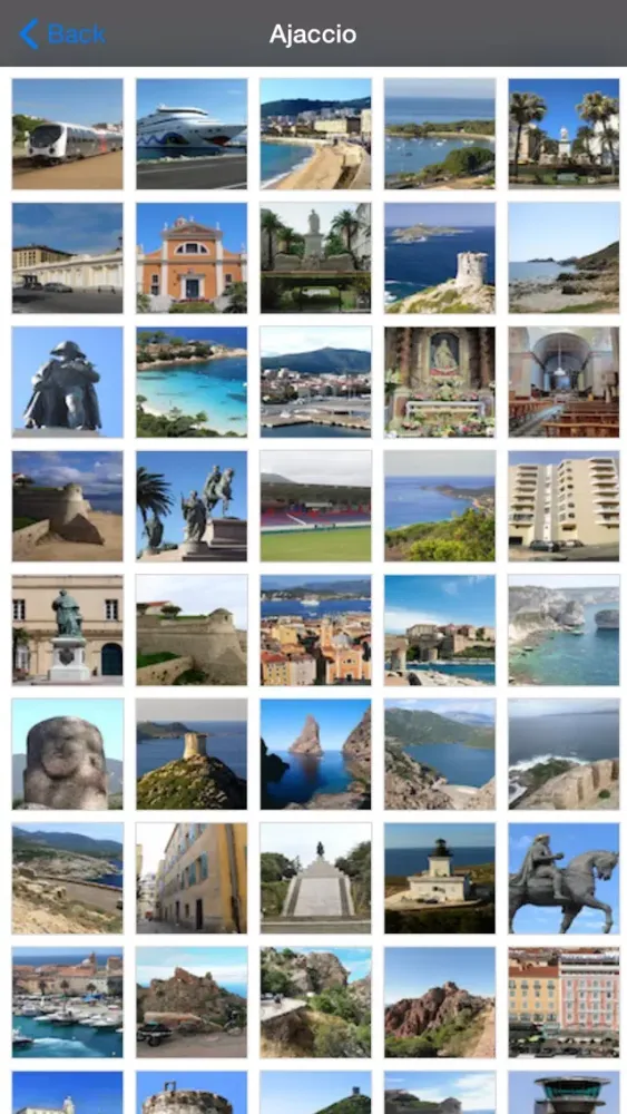 Capturas de pantalla de Ajaccio Offline Travel Guide