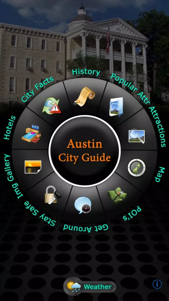 Austin Offline Map Guide应用截图