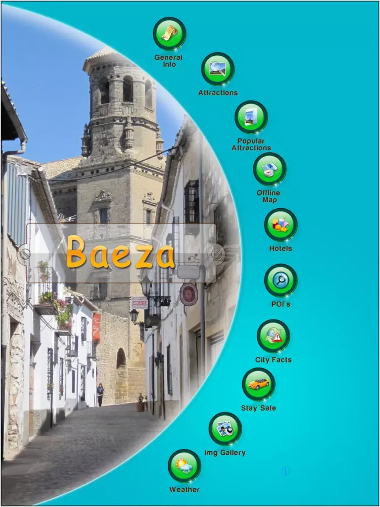 Baeza Offline Map City Guide iPad  স্ক্রিনশট