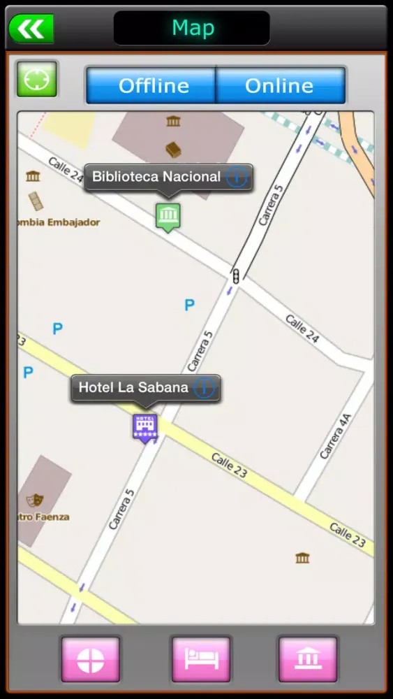 Capturas de pantalla de Bogota Offline Map Guide