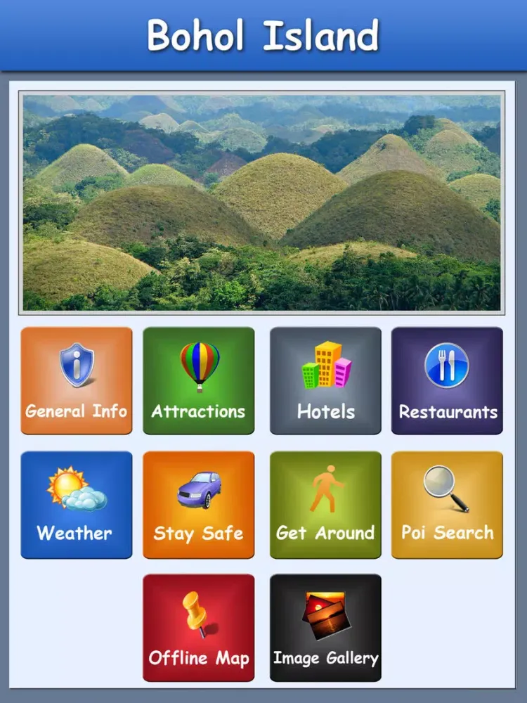 Bohol Island Offline Guide iPad  سکرین شاٹس
