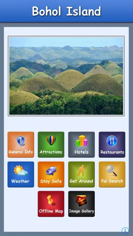 Bohol Island Offline Guide سکرین شاٹس