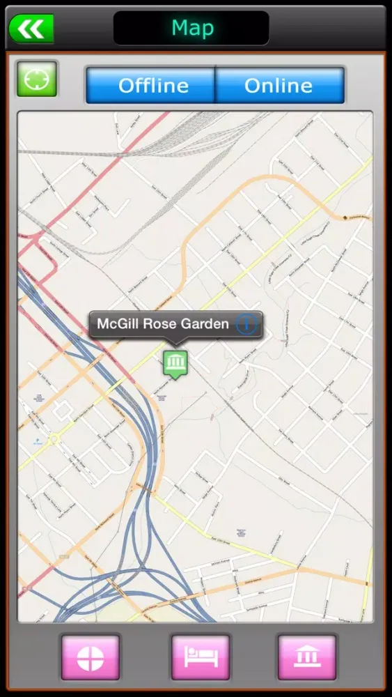 Charlotte Offline Map Guide Screenshots