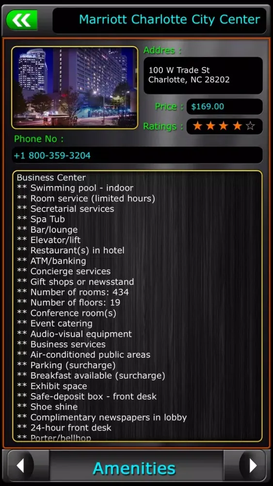 Charlotte Offline Map Guide Screenshots
