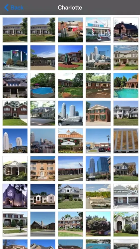 Charlotte Offline Map Guide Screenshots