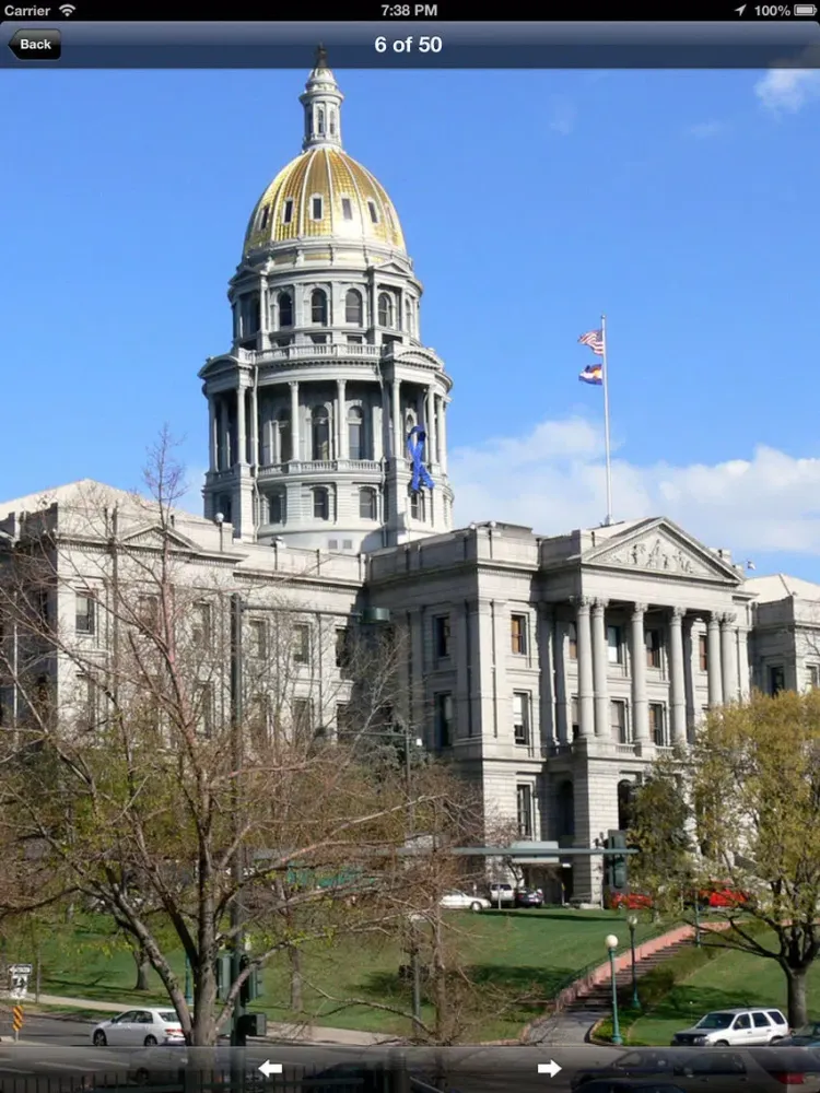 Capturas de tela do Denver Offline Map Guide iPad 