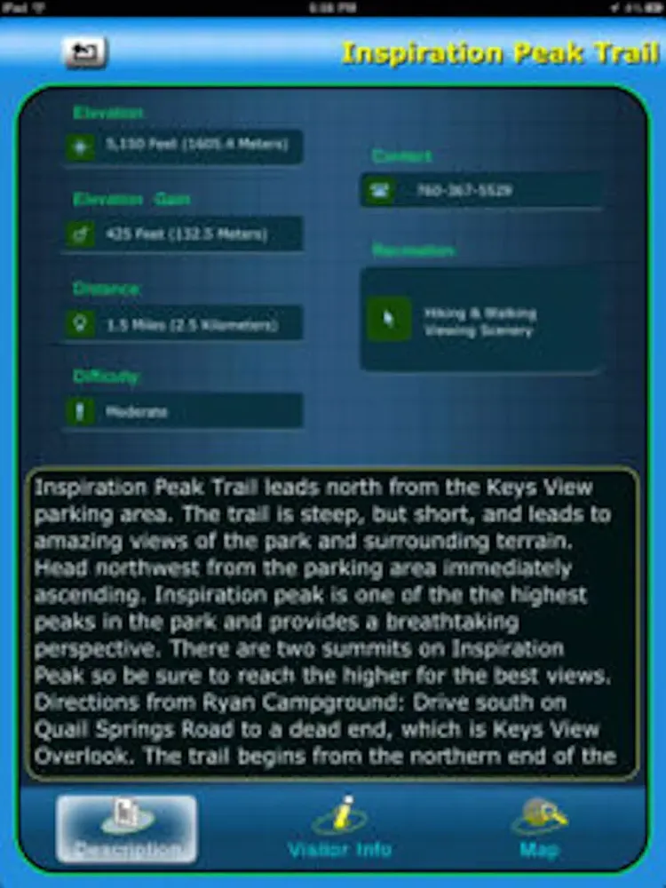 Joshua Tree National Park - USA iPad 应用截图