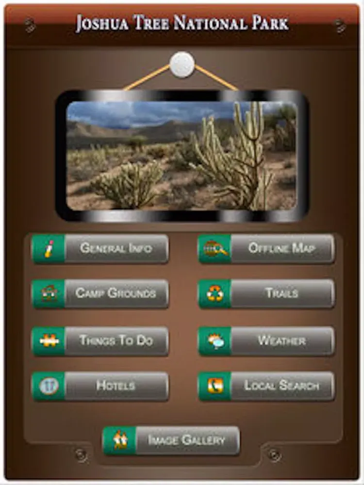 Joshua Tree National Park - USA iPad 应用截图