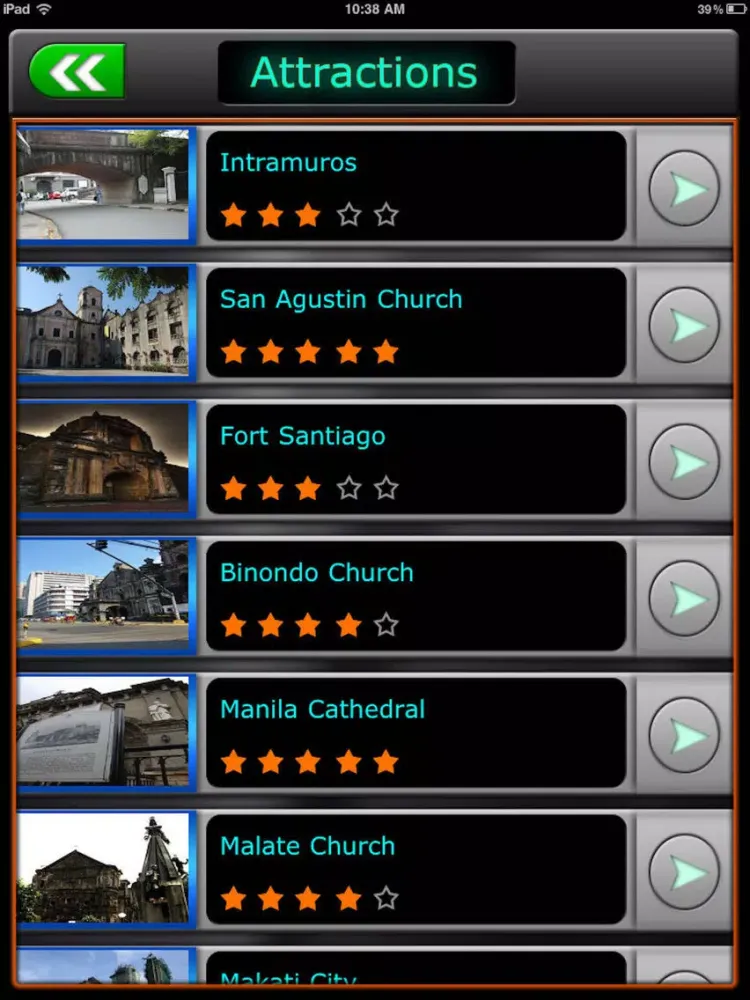 Manila Offline Map Guide iPad  سکرین شاٹس