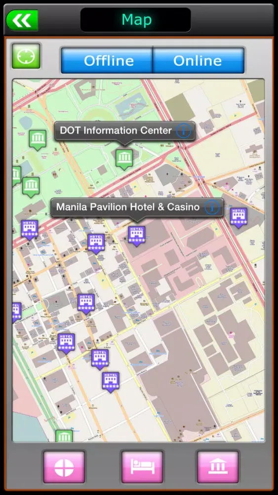 Manila Offline Map Guide سکرین شاٹس